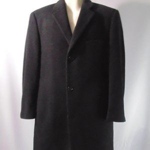 Lauren Ralph Lauren men's Black Overcoat 40S